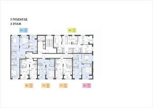 3-к квартира, вторичка, 79м2, 3/22 этаж