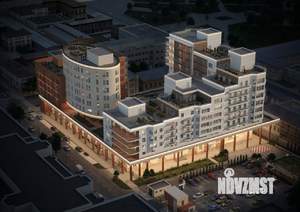 1-к квартира, строящийся дом, 52м2, 9/11 этаж