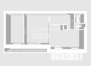 3-к квартира, вторичка, 56м2, 5/5 этаж