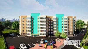 1-к квартира, вторичка, 35м2, 3/6 этаж