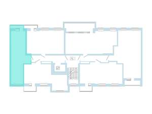 1-к квартира, вторичка, 43м2, 8/8 этаж