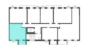 1-к квартира, вторичка, 43м2, 8/9 этаж