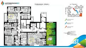 1-к квартира, вторичка, 41м2, 1/16 этаж