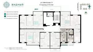 1-к квартира, вторичка, 34м2, 2/8 этаж