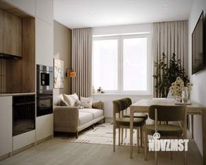 1-к квартира, вторичка, 42м2, 12/18 этаж