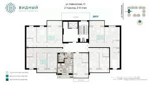 1-к квартира, вторичка, 25м2, 7/8 этаж