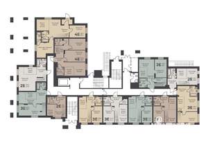 4-к квартира, вторичка, 87м2, 1/4 этаж