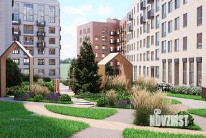 1-к квартира, строящийся дом, 43м2, 5/6 этаж