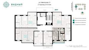 1-к квартира, вторичка, 34м2, 6/8 этаж