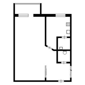 1-к квартира, вторичка, 32м2, 2/9 этаж