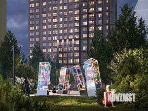 1-к квартира, вторичка, 43м2, 2/22 этаж