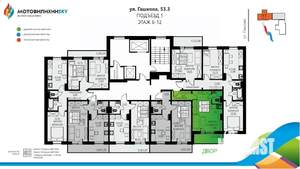 1-к квартира, вторичка, 31м2, 9/12 этаж