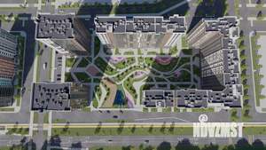 3-к квартира, строящийся дом, 61м2, 5/20 этаж