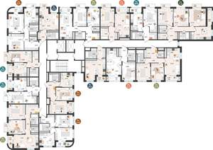 3-к квартира, вторичка, 80м2, 9/10 этаж