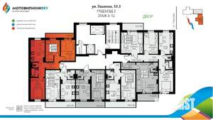3-к квартира, вторичка, 62м2, 6/12 этаж