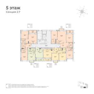 3-к квартира, вторичка, 71м2, 5/6 этаж