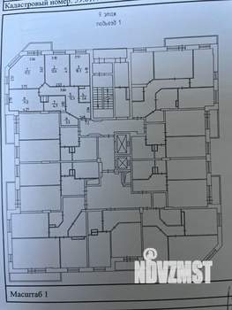 3-к квартира, вторичка, 74м2, 9/16 этаж