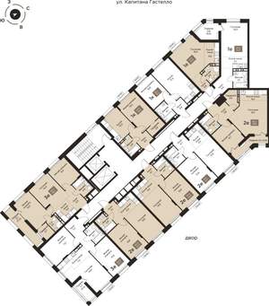3-к квартира, вторичка, 58м2, 2/9 этаж