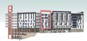 3-к квартира, строящийся дом, 71м2, 1/6 этаж