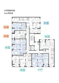 Студия квартира, вторичка, 31м2, 4/22 этаж