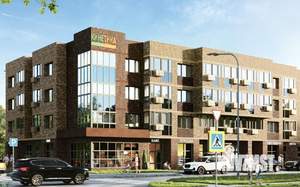 2-к квартира, строящийся дом, 52м2, 3/4 этаж