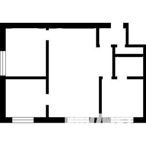 3-к квартира, вторичка, 43м2, 5/5 этаж