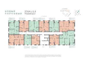 3-к квартира, вторичка, 61м2, 8/25 этаж