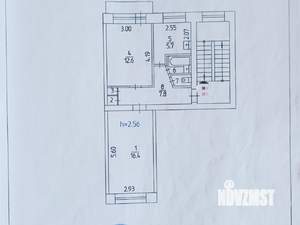 2-к квартира, вторичка, 46м2, 5/5 этаж
