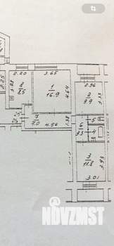 3-к квартира, вторичка, 67м2, 7/10 этаж