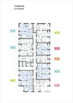 4-к квартира, вторичка, 77м2, 17/22 этаж