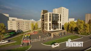 2-к квартира, строящийся дом, 51м2, 2/8 этаж