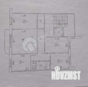 4-к квартира, вторичка, 83м2, 3/10 этаж