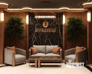 2-к квартира, строящийся дом, 65м2, 5/6 этаж