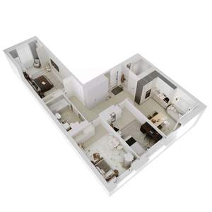 3-к квартира, вторичка, 85м2, 2/18 этаж