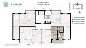1-к квартира, вторичка, 36м2, 2/8 этаж