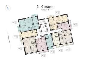Студия квартира, вторичка, 27м2, 7/9 этаж