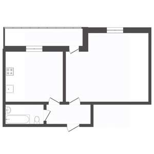 1-к квартира, вторичка, 34м2, 4/24 этаж