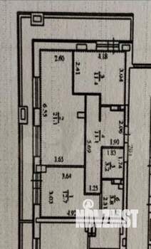 4-к квартира, вторичка, 82м2, 2/10 этаж