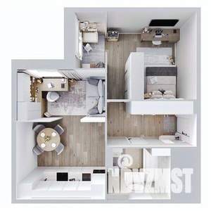 2-к квартира, вторичка, 52м2, 5/18 этаж