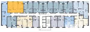 3-к квартира, вторичка, 52м2, 4/25 этаж