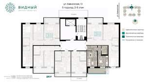 1-к квартира, вторичка, 36м2, 6/8 этаж