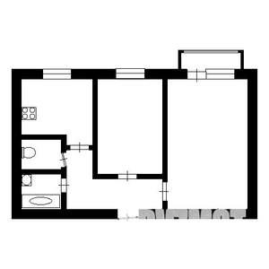 2-к квартира, вторичка, 37м2, 3/5 этаж