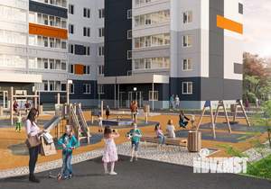 3-к квартира, строящийся дом, 83м2, 8/10 этаж