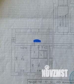 1-к квартира, вторичка, 35м2, 1/6 этаж
