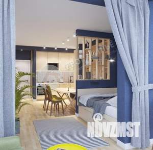 Студия квартира, сданный дом, 38м2, 7/10 этаж