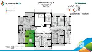 1-к квартира, вторичка, 23м2, 8/8 этаж