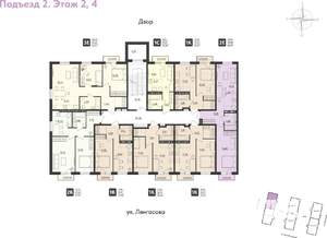 1-к квартира, вторичка, 34м2, 4/4 этаж