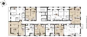 2-к квартира, вторичка, 53м2, 9/9 этаж