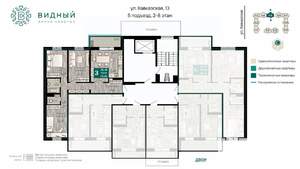 3-к квартира, вторичка, 76м2, 7/8 этаж