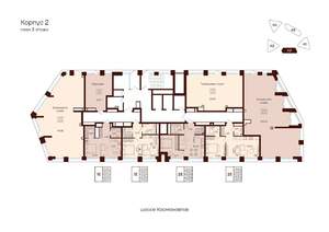 Студия квартира, строящийся дом, 38м2, 3/28 этаж